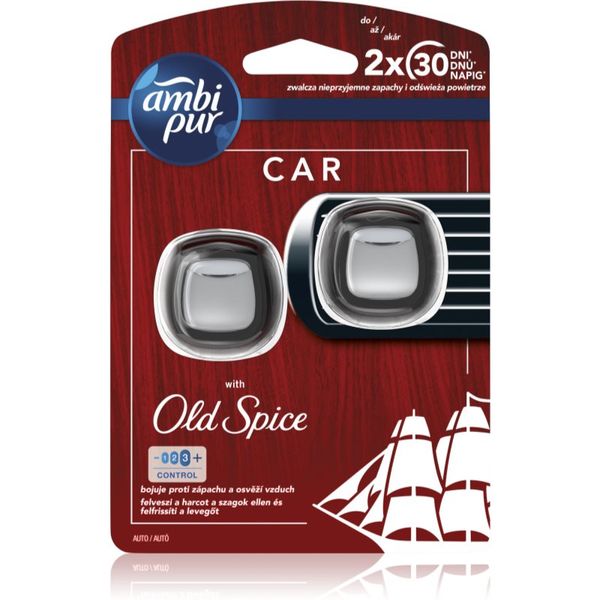 AmbiPur AmbiPur Car Old Spice osvježivač zraka za auto 2x2 ml