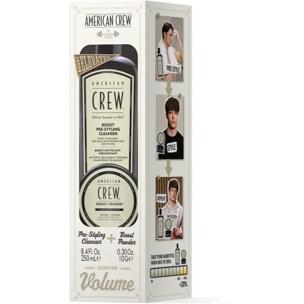 American Crew American Crew Boost Duo - Giftset poklon set za kosu za muškarce