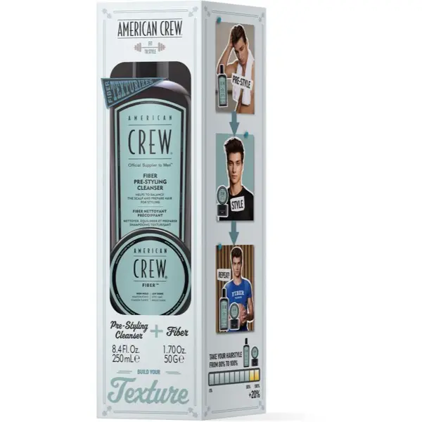 American Crew American Crew Fiber Duo - Giftset poklon set za kosu za muškarce 1 kom
