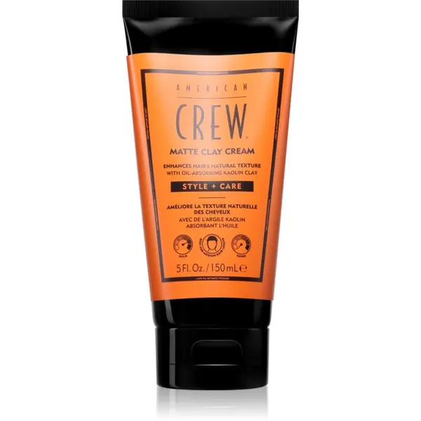 American Crew American Crew Matte Clay Cream gel za stiliziranje s mat efektom 150 ml