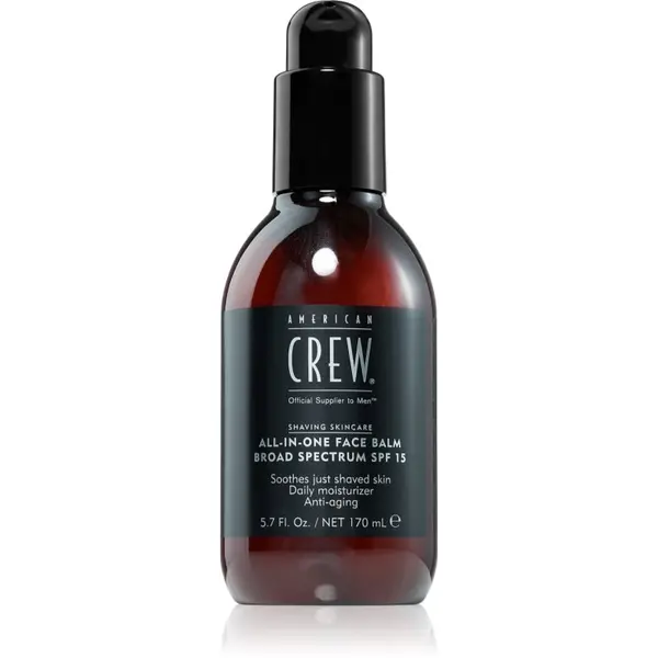 American Crew American Crew Shave & Beard ALL-IN-ONE Face Balm Broad Spectrum SPF 15 balzam poslije brijanja SPF 15 170 ml