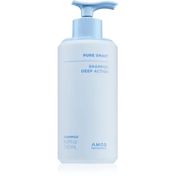 AMOS PROFESSIONAL AMOS PROFESSIONAL Pure Smart Shampoo Deep Action šampon za dubinsko čišćenje protiv peruti 500 ml