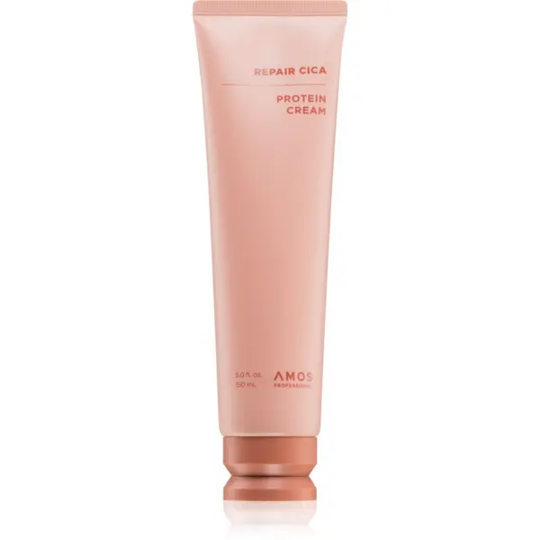 AMOS PROFESSIONAL AMOS PROFESSIONAL Repair Cica Protein Cream hranjiva i termozaštitna krema za oštećenu kosu 150 ml