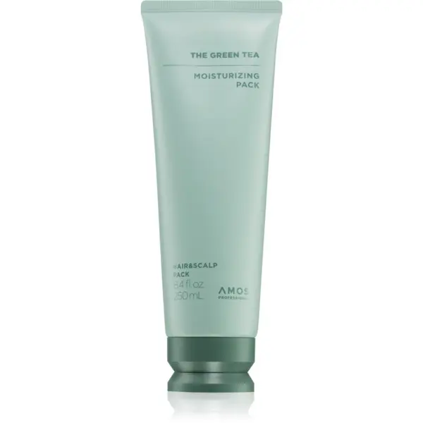 AMOS PROFESSIONAL AMOS PROFESSIONAL The Green Tea Moisturizing Pack hidratantni balzam protiv gubitka kose 250 ml