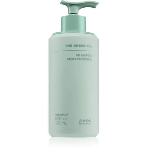 AMOS PROFESSIONAL AMOS PROFESSIONAL The Green Tea Shampoo Moisturizing šampon za intenzivno jačanje kose protiv gubitka kose 500 g