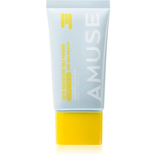 AMUSE AMUSE Dew Moisture 365 Vegan Sunscreen fluid za sunčanje za lice s hidratantnim učinkom 40 ml