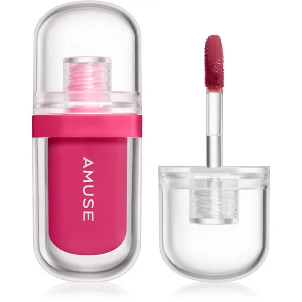 AMUSE AMUSE Jel-Fit Tint dugotrajno sjajilo za usne za intenzivnu hidrataciju nijansa 08 Gorgeous Mauve 3.8 g