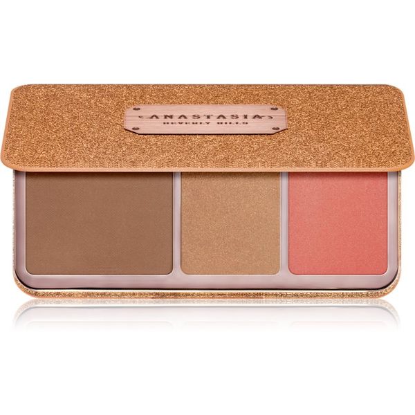 Anastasia Beverly Hills Anastasia Beverly Hills Face Palette paleta s bronzerima nijansa Off to Costa Rica 17,6 g