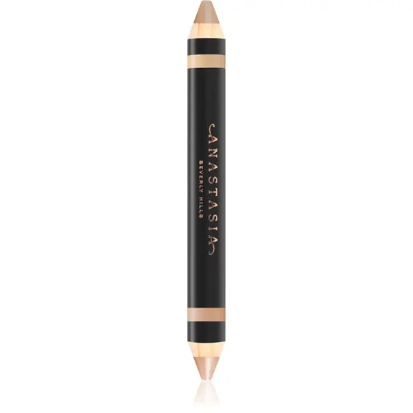 Anastasia Beverly Hills Anastasia Beverly Hills Highlighting Duo Pencil posvjetljujuća olovka za obrve nijansa Shell/Lace Shimmer 4,8 g