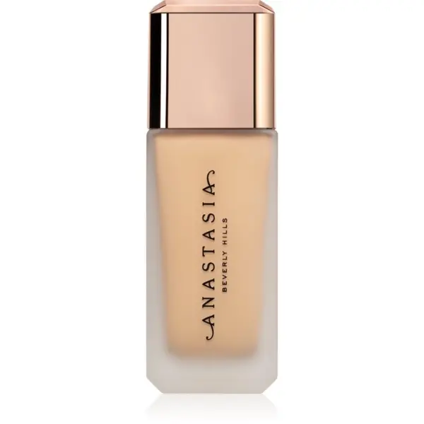 Anastasia Beverly Hills Anastasia Beverly Hills Impeccable Blurring Second-Skin Matte Foundation tekući puder za srednju i punu pokrivenost nijansa 3W 35 ml