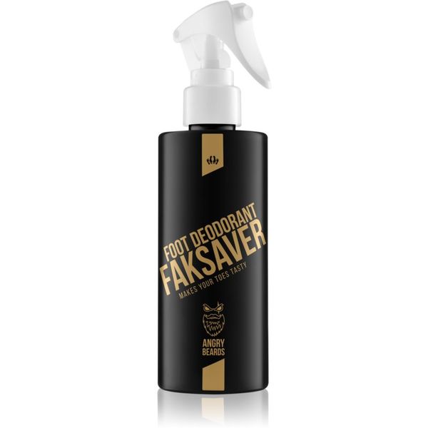 Angry Beards Angry Beards Faksaver osvježavajući dezodorans za stopala 200 ml