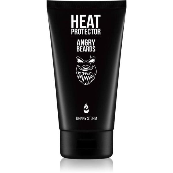 Angry Beards Angry Beards Heat Protector Johnny Storm krema za bradu Heat Protector 150 ml