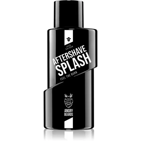 Angry Beards Angry Beards Jack Saloon Aftershave Splash voda poslije brijanja 100 ml