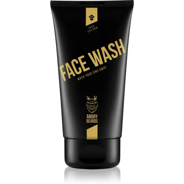 Angry Beards Angry Beards Jack Saloon Face Wash gel za čišćenje za lice za muškarce 150 ml