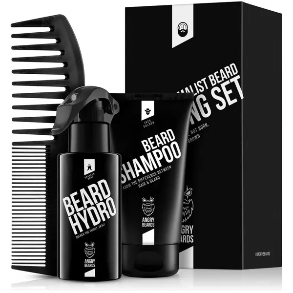 Angry Beards Angry Beards Minimalist Grooming Set set za bradu i brkove