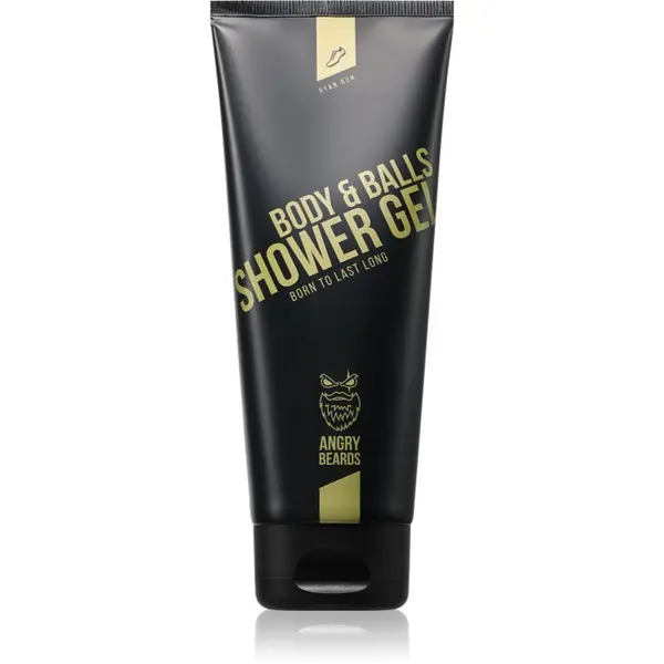 Angry Beards Angry Beards Ryan Run Body&Balls Shower Gel gel za tuširanje za muškarce 230 ml