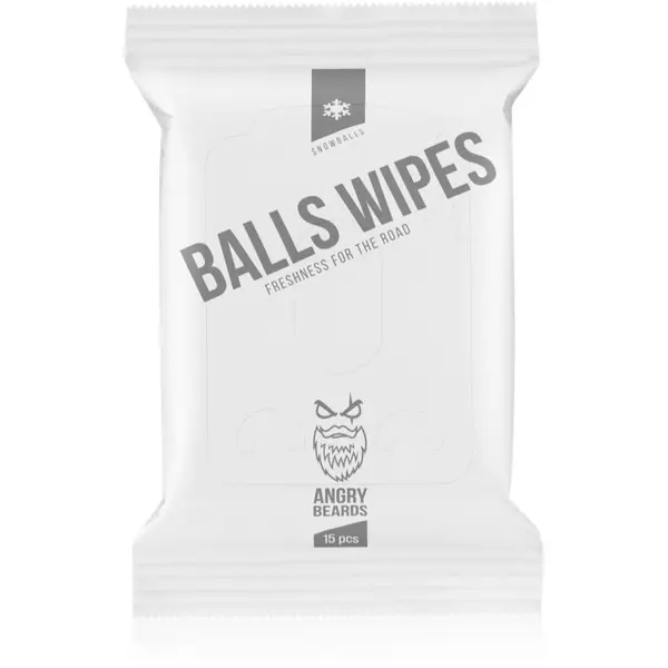 Angry Beards Angry Beards SnowBalls BallsWipes maramice za intimnu higijenu 15 kom