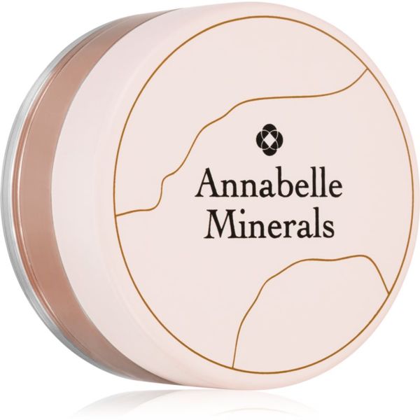 Annabelle Minerals Annabelle Minerals Luminous Mineral Blush highlighter i rumenilo u jednom nijansa Peach Glow 4 g