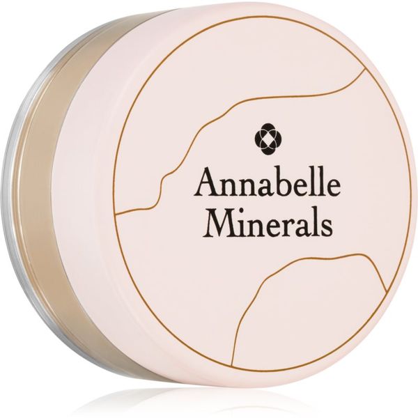 Annabelle Minerals Annabelle Minerals Radiant Mineral Foundation mineralni puder u prahu za sjaj lica nijansa Golden Fair 4 g