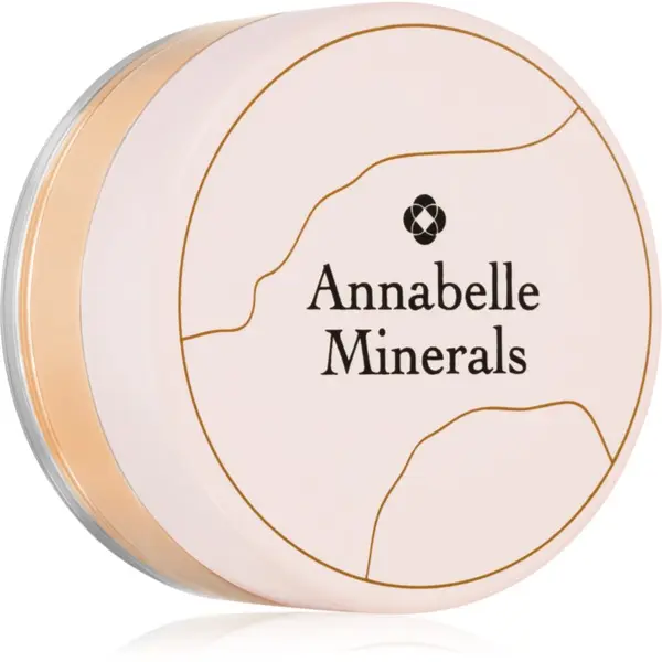 Annabelle Minerals Annabelle Minerals Radiant Mineral Foundation mineralni puder u prahu za sjaj lica nijansa Golden Sand 4 g
