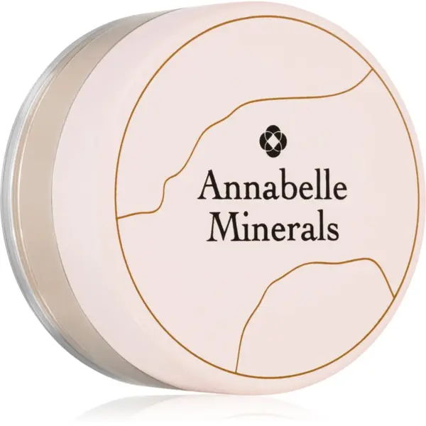Annabelle Minerals Annabelle Minerals Radiant Mineral Foundation mineralni puder u prahu za sjaj lica nijansa Natural Fairest 4 g