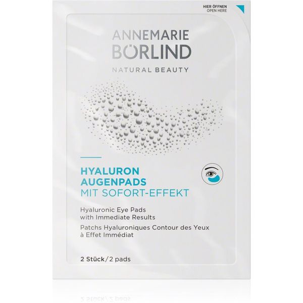 ANNEMARIE BÖRLIND ANNEMARIE BÖRLIND EYES & LIPS hijaluronske hidratantne obloge za oči 6x2 kom
