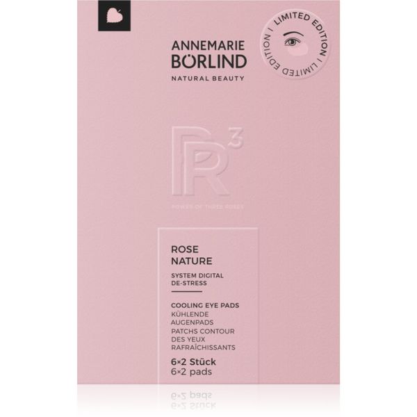 ANNEMARIE BÖRLIND ANNEMARIE BÖRLIND Rose Nature Eyepads maska protiv podočnjaka 6x2 kom