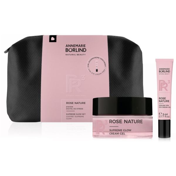 ANNEMARIE BÖRLIND ANNEMARIE BÖRLIND Rose Nature Supreme Glow X-MAS Set poklon set za savršeno lice