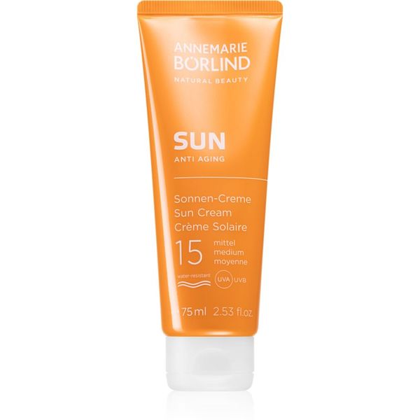 ANNEMARIE BÖRLIND ANNEMARIE BÖRLIND SUN ANTI-AGING krema za sunčanje protiv starenja kože SPF 15 75 ml