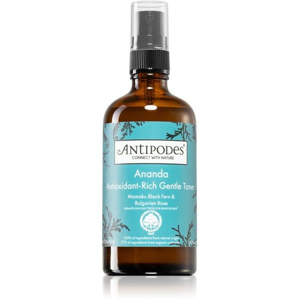 Antipodes Antipodes Ananda Antioxidant-Rich Gentle Toner antioksidativni tonik u spreju 100 ml