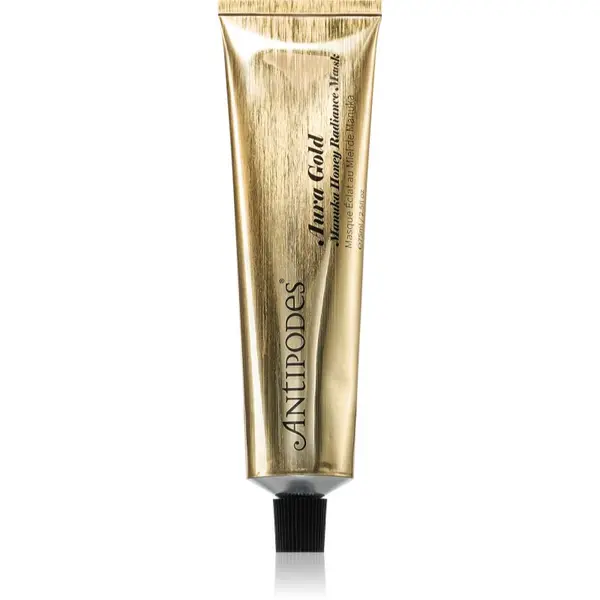 Antipodes Antipodes Aura Gold Manuka Honey Radiance Mask posvjetljujuća maska za lice s vitaminom C 75 ml