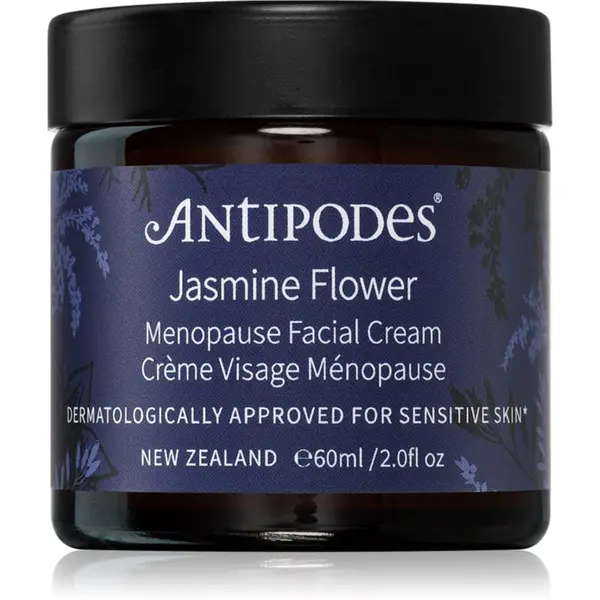 Antipodes Antipodes Jasmine Flower Menopause Facial Cream blaga umirujuća krema za zrelu kožu lica 60 ml