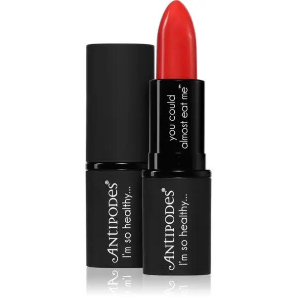 Antipodes Antipodes Moisture-Boost Natural Lipstick hranjivi ruž za usne nijansa West Coast Sunset 4 g