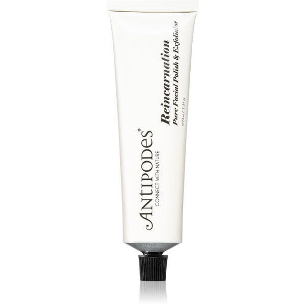 Antipodes Antipodes Reincarnation Pure Facial Polish & Exfoliator nježni piling za lice 75 ml