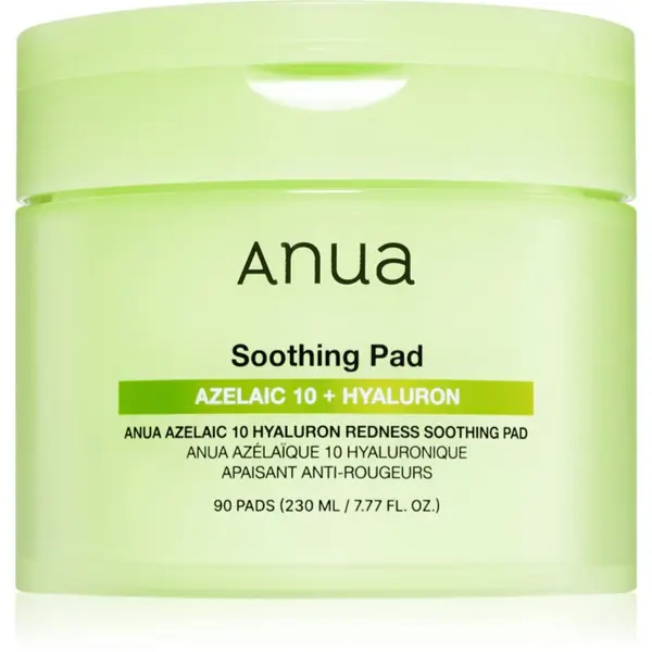 Anua Anua Azelaic Acid 10 Hyaluron Redness Soothing Pad blazinice za umirenje protiv crvenila kože 90 kom