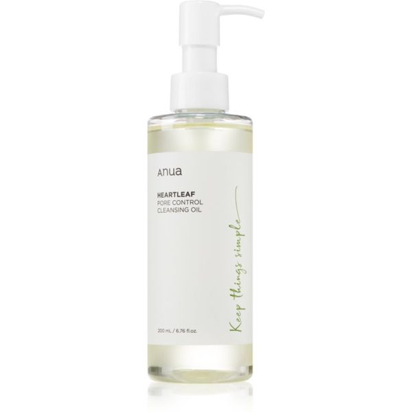 Anua Anua Heartleaf Pore Control Cleansing Oil ulje za čišćenje i skidanje make-upa s hidratantnim učinkom 200 ml