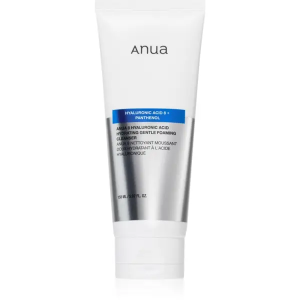Anua Anua Hyaluronic Acid 8 Hydrating Gentle Foaming Cleanser nježna pjena za čišćenje s hijaluronskom kiselinom 150 ml