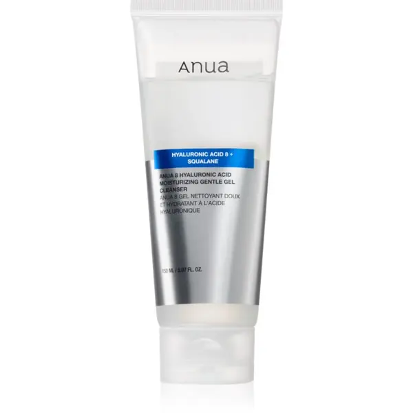Anua Anua Hyaluronic Acid 8 Moisturizing Gentle Gel Cleanser hidratantni gel za čišćenje s hijaluronskom kiselinom 150 ml