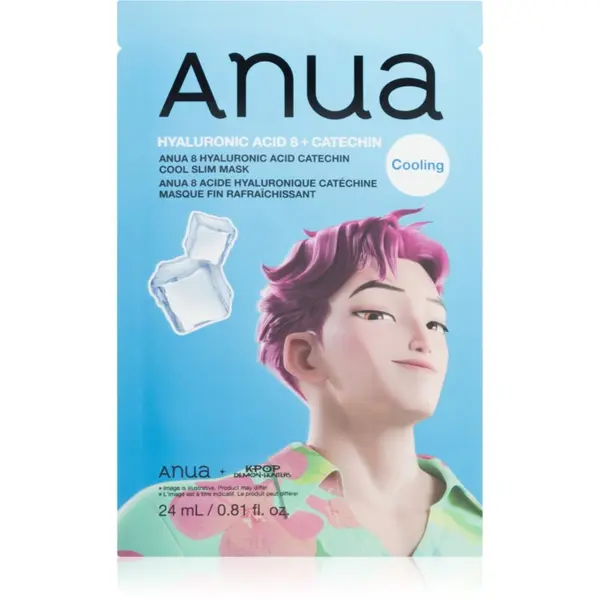 Anua Anua K-Pop Demon Hunters Hyaluronic Acid 8 + Catechin hidratantna sheet maska sa učinkom hlađenja 23 ml
