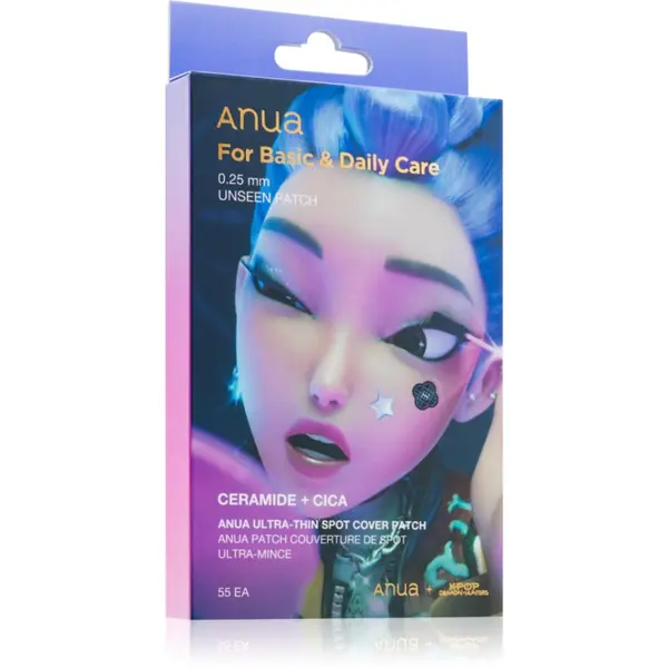 Anua Anua K-Pop Demon Hunters Ultra-Thin Spot Cover Patch flasteri za problematičnu kožu lica 55 kom