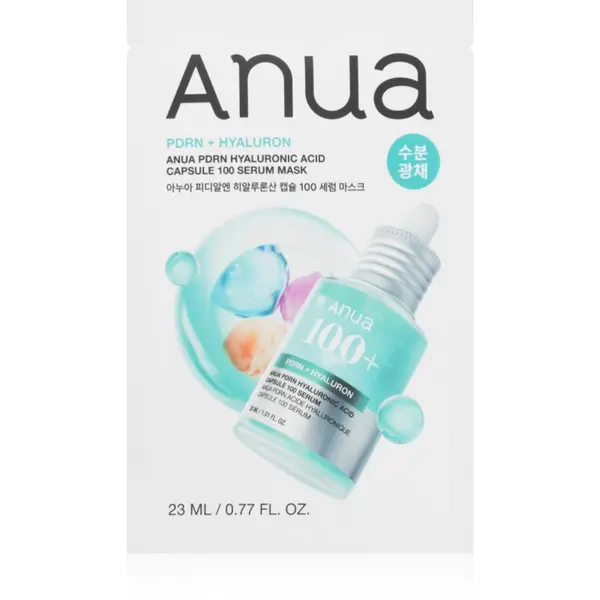 Anua Anua PDRN Hyaluronic Acid Capsule 100 Serum Mask hidratantna sheet maska s učvršćujućim učinkom 23 ml