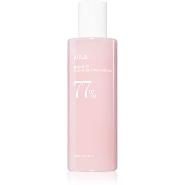 Anua Anua Peach 77% Niacin Conditioning Milk hidratantno mlijeko za lice za osjetljivu i suhu kožu lica 150 ml