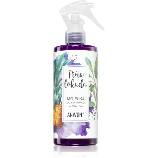 Anwen Anwen Piňa Lokada regenerirajuća magla za valovitu i kovrčavu kosu 300 ml
