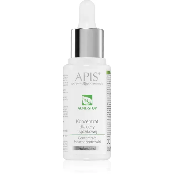 Apis Natural Cosmetics Apis Natural Cosmetics Acne-Stop Professional koncentrat za masno lice sklono aknama 30 ml