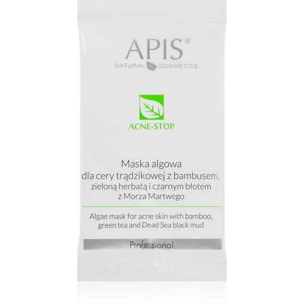 Apis Natural Cosmetics Apis Natural Cosmetics Acne-Stop Professional omekšavajuća maska za čišćenje za masno lice sklono aknama 20 g