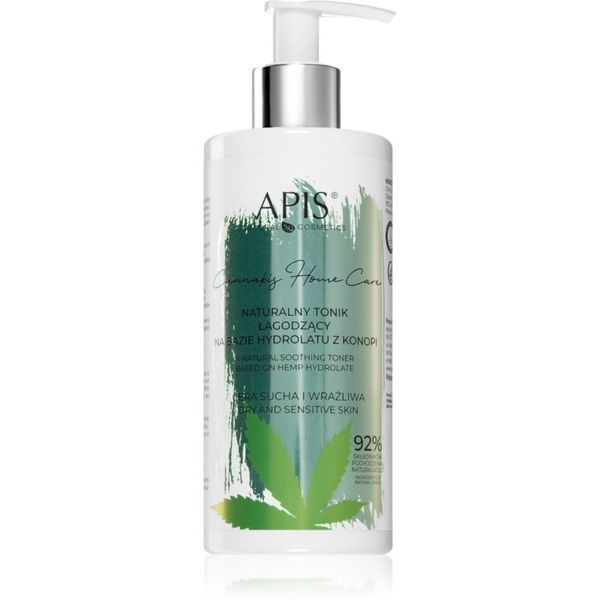 Apis Natural Cosmetics Apis Natural Cosmetics Cannabis Home Care umirujući tonik za suho i osjetljivo lice 300 ml