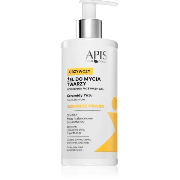Apis Natural Cosmetics Apis Natural Cosmetics Ceramide Power gel za čišćenje za lice 300 ml