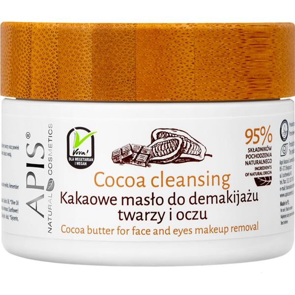 Apis Natural Cosmetics Apis Natural Cosmetics Cocoa Cleansing emulzija za skidanje šminke s kakaovim maslacem 40 g
