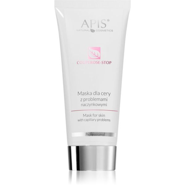 Apis Natural Cosmetics Apis Natural Cosmetics Couperose-Stop nježna kremasta maska za osjetljivo lice sklono crvenilu 200 ml