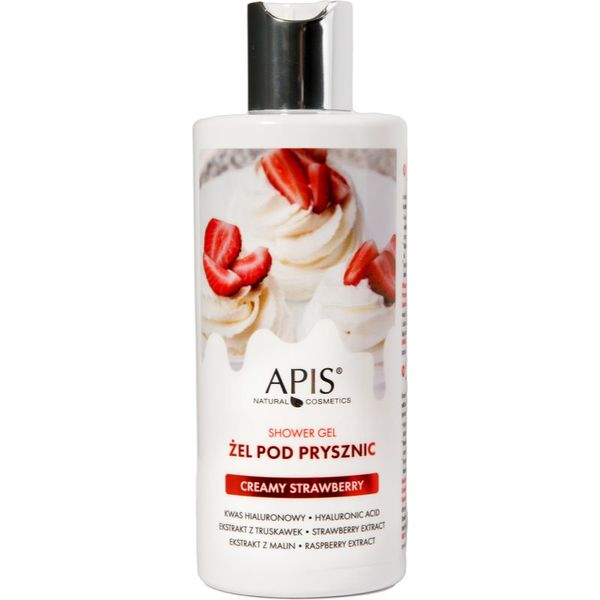 Apis Natural Cosmetics Apis Natural Cosmetics Creamy Strawberry hidratantni gel za tuširanje 300 ml
